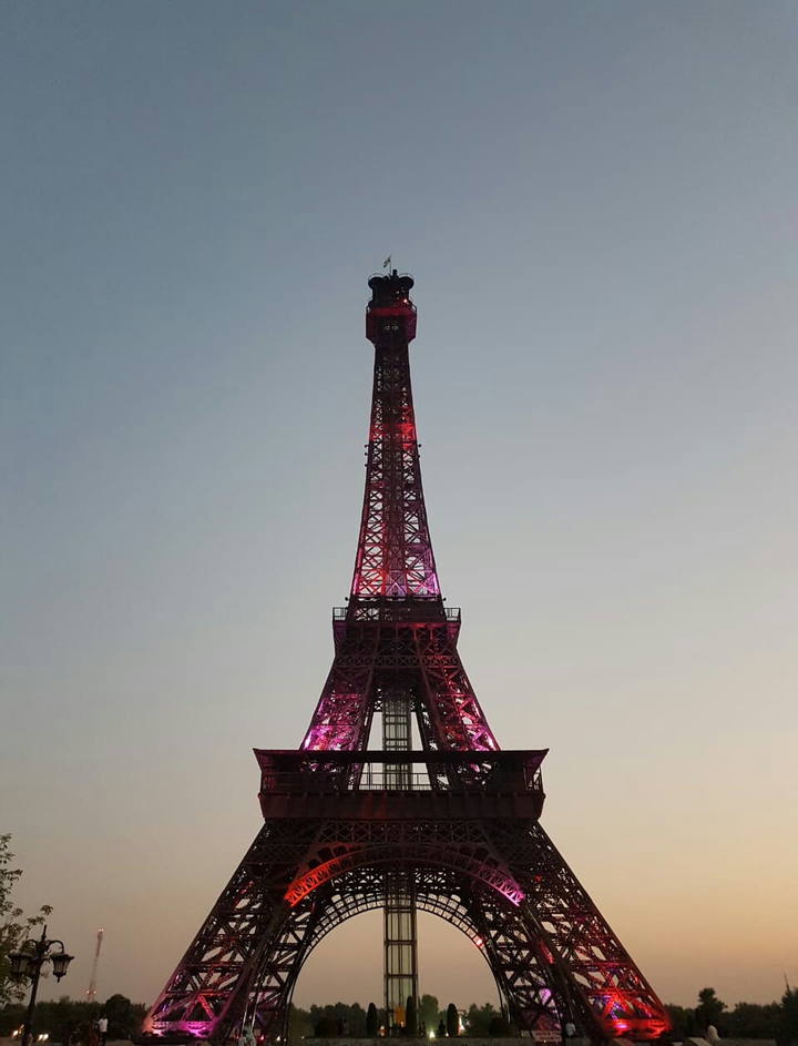 Eiffel at the town
