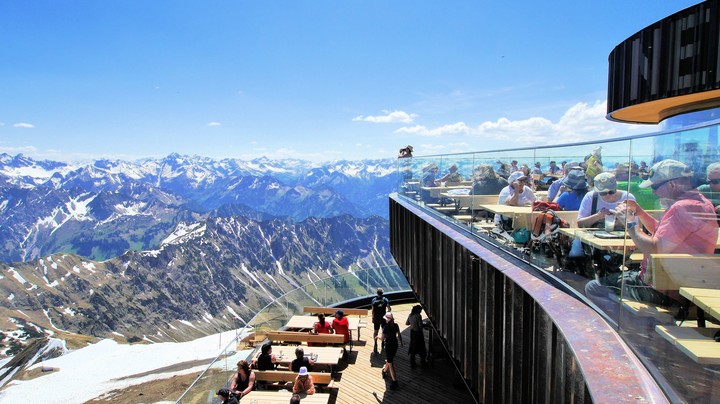 Nebelhorn Summit in Oberstdorf