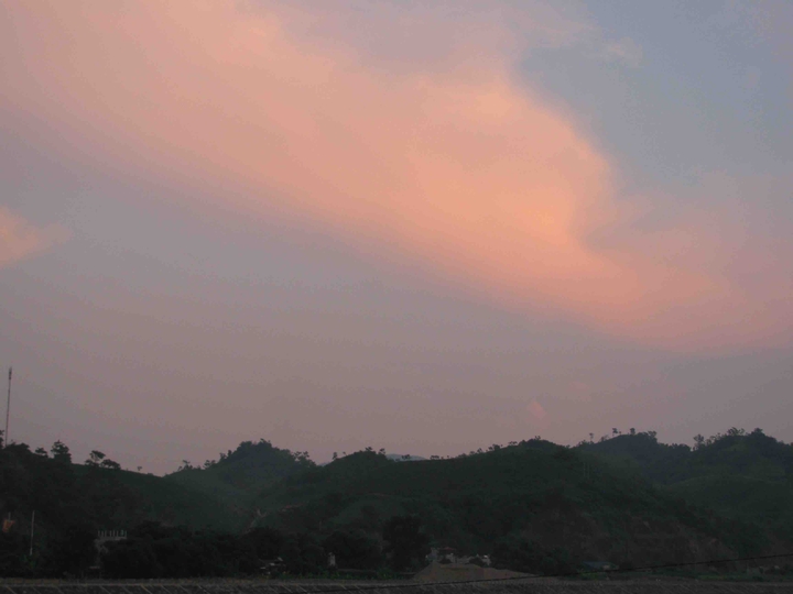 Orange-pink Sunset