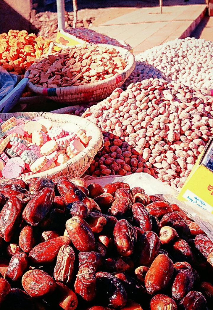 a traditional sook in morocco