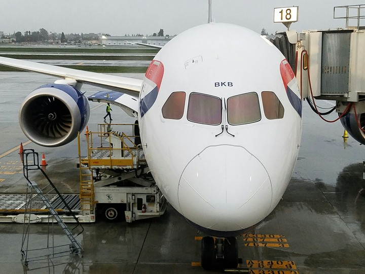 British Airways 787