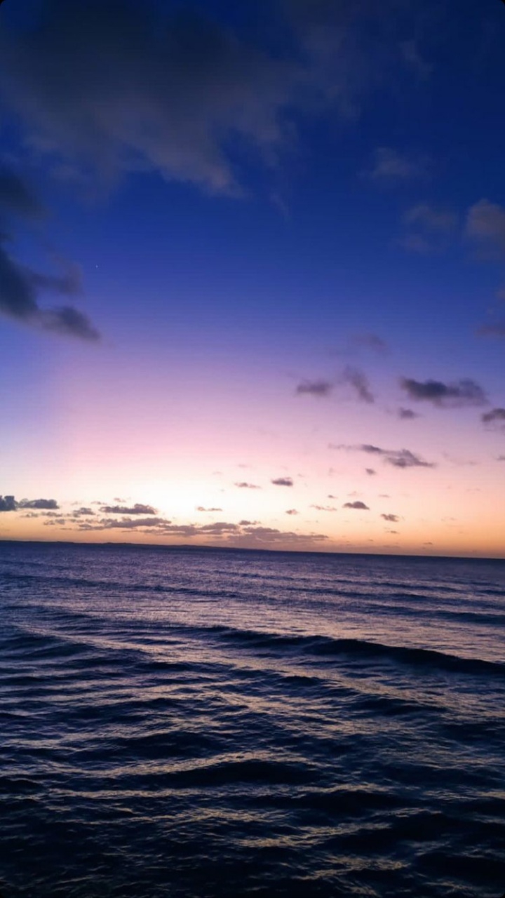 Twilight in the beach
