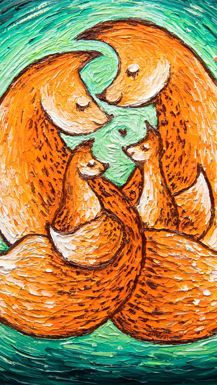 family fox
