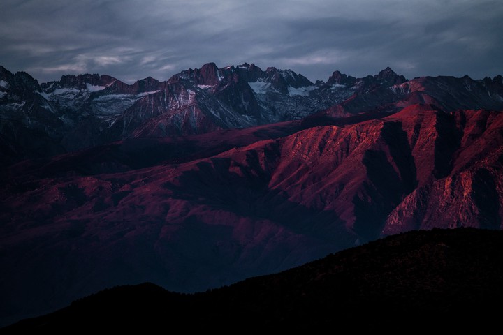 Mountain dark