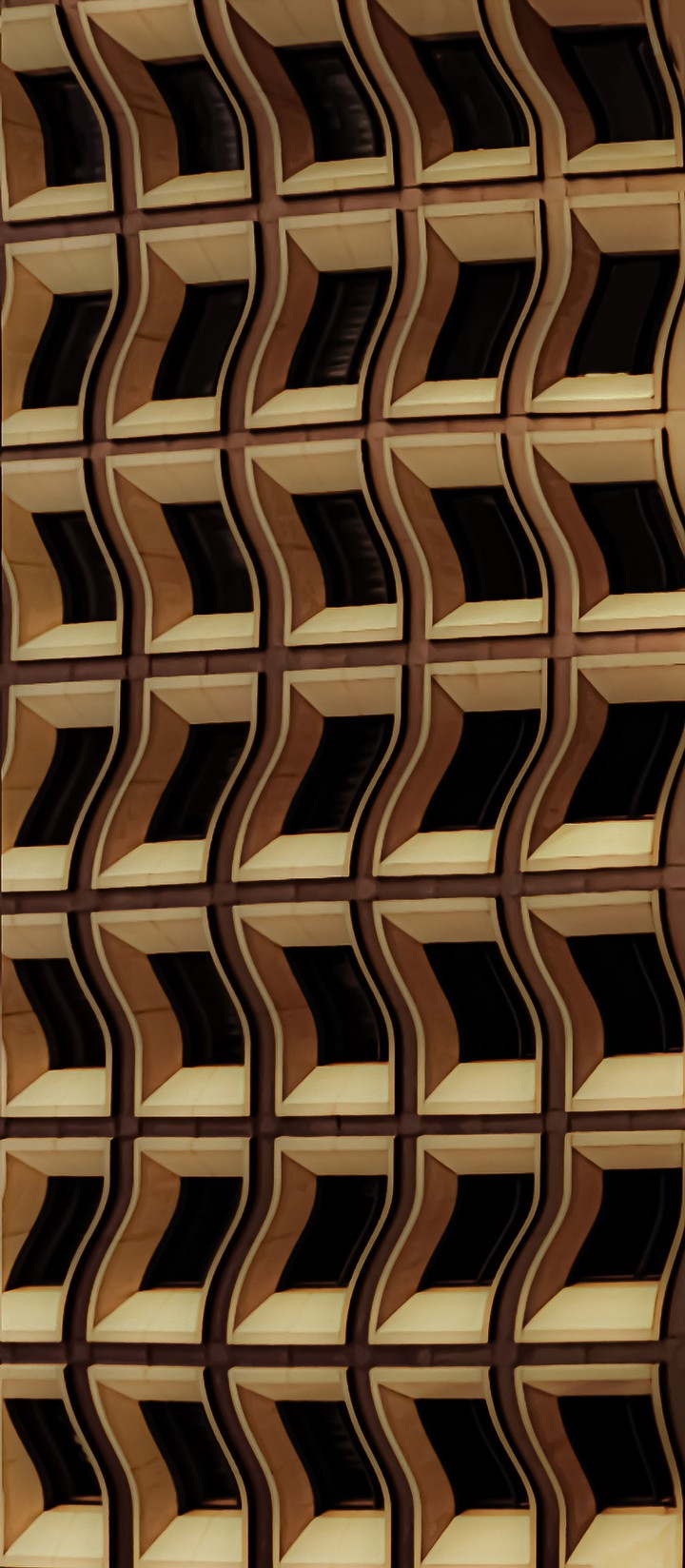 surreal fragment of architecture