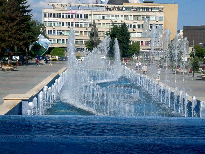Musical fountain