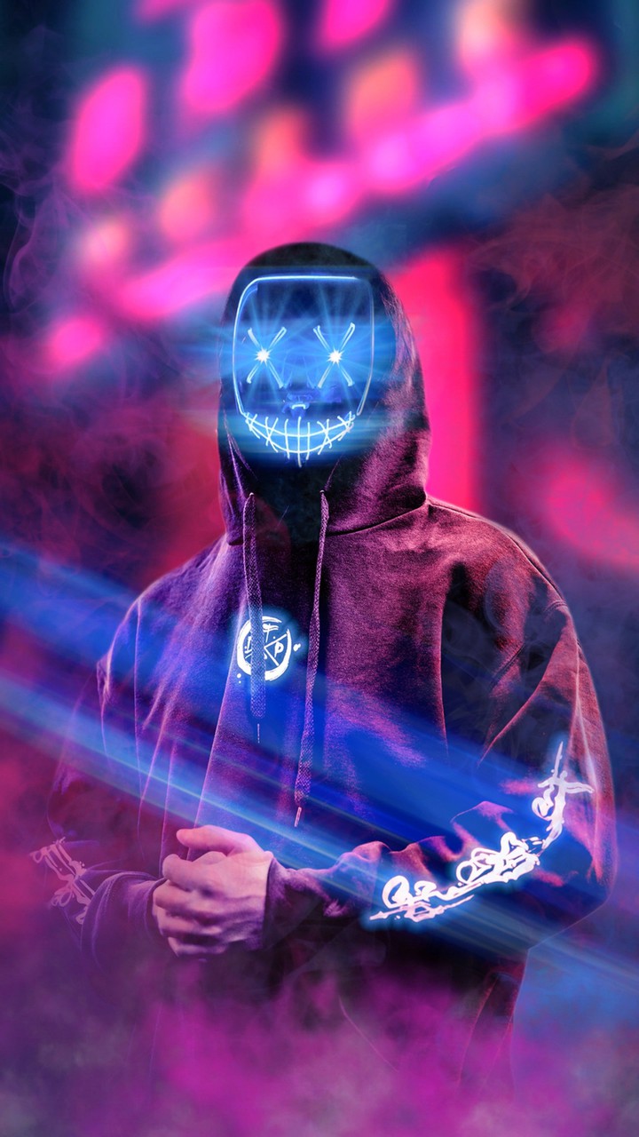 Neon Purged Mask
