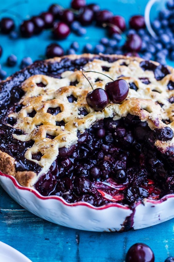 Cherry - Blueberry  Pie ❤