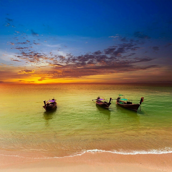 Atardecer relajante