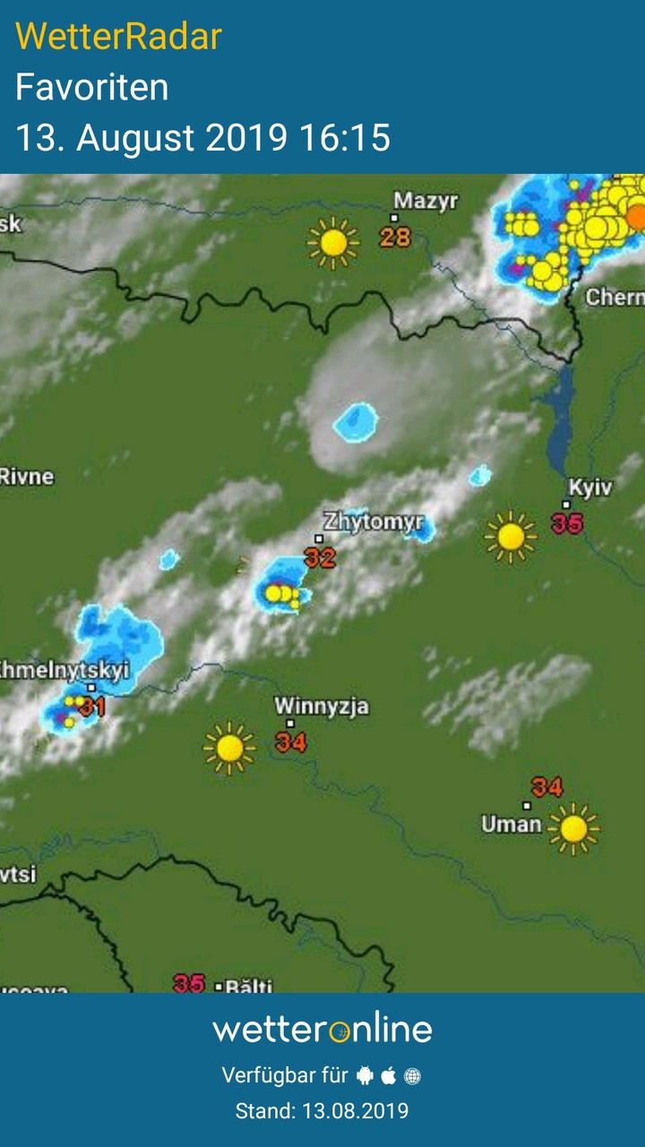 Wetter Radar
