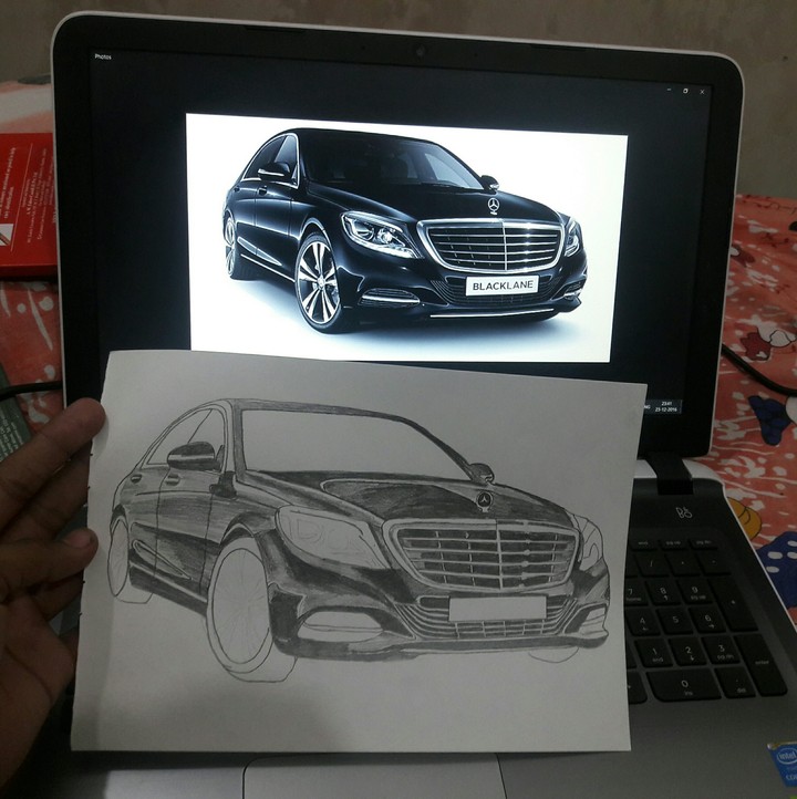 Mercedes Benz by me ( Instagram @pinkesh159 )