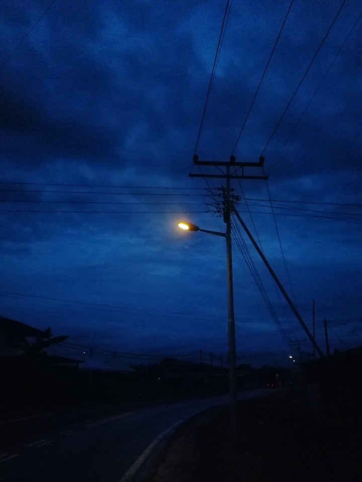 after the rain before nightfall