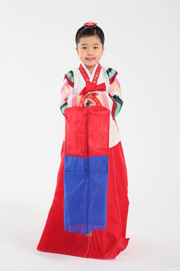 Family in Korean Dress