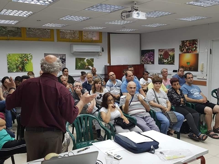 הרצאה בניצן רחובות