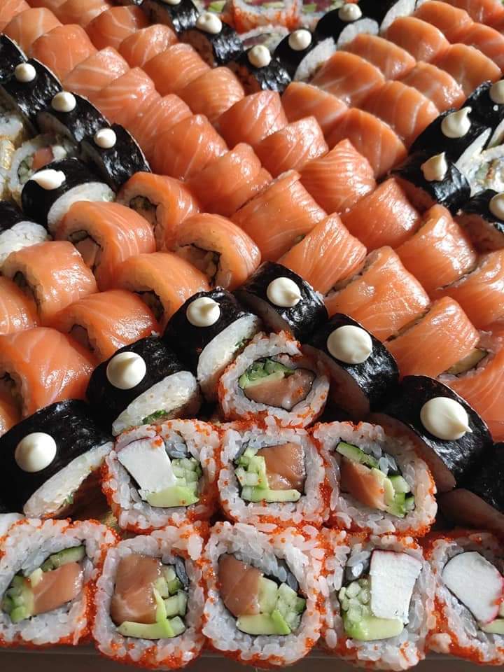 Do you like sushi?))