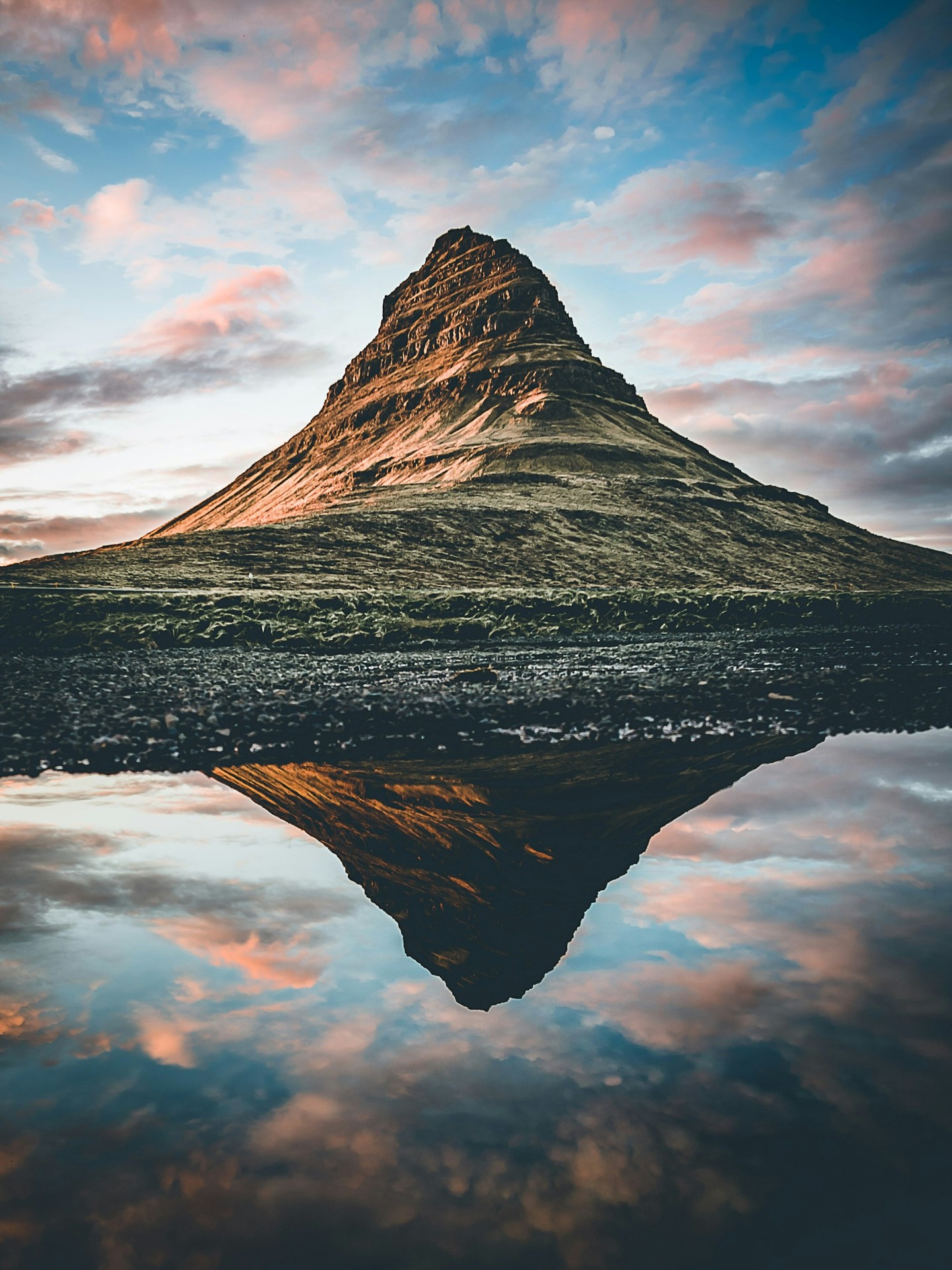 sfondi fell, sunrise