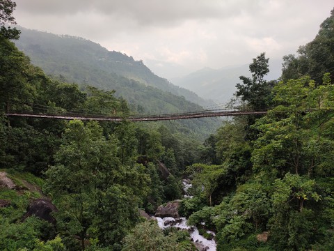 Hanging bridge