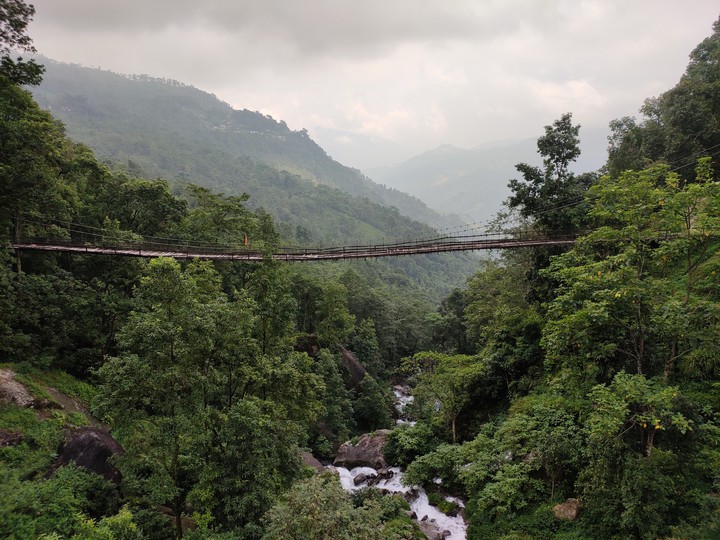 Hanging bridge