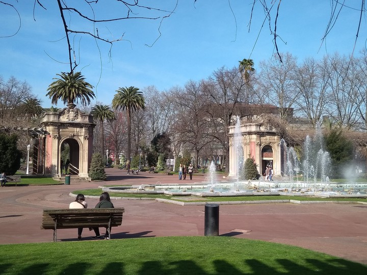 Fuente del parque