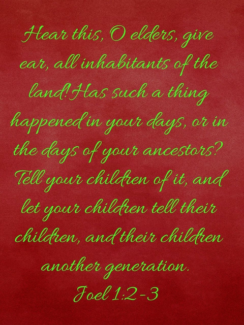 Joel 1:2-3