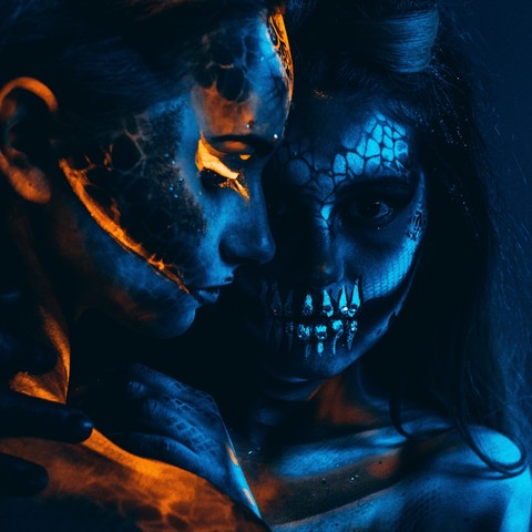 Scary Blue