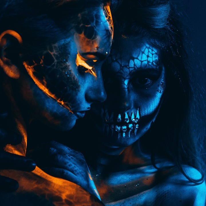 Scary Blue