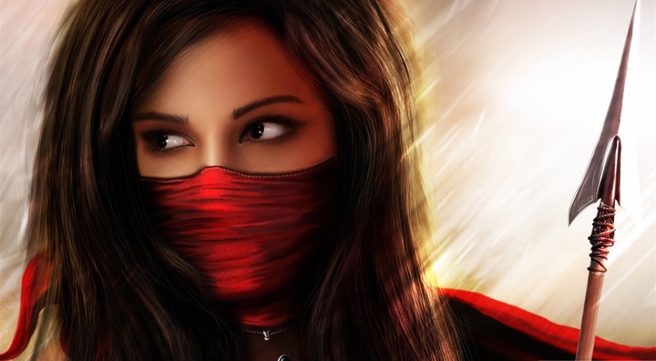The girl