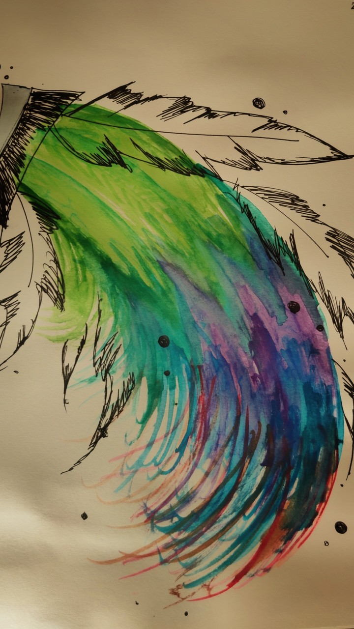 Feather hat