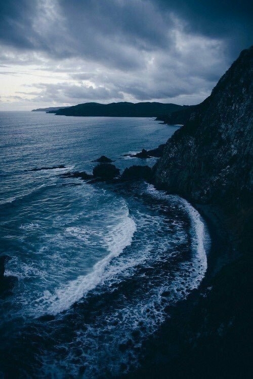 the colour blue