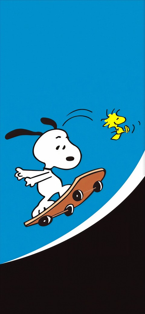 sfondi Cartoon, skateboarding