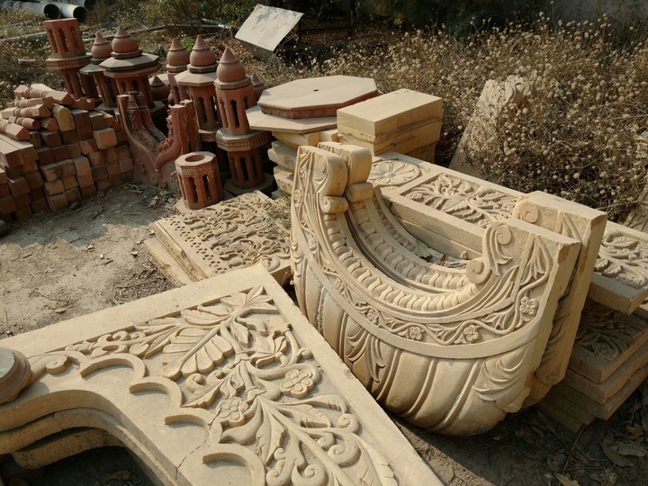 stone carving