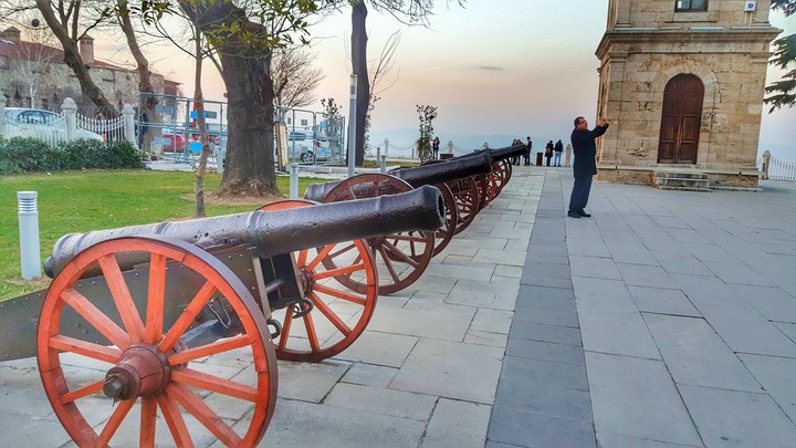 Cannons. Tophane, Bursa, Turkey