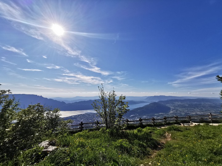 Mont Revard, vue sur le lac