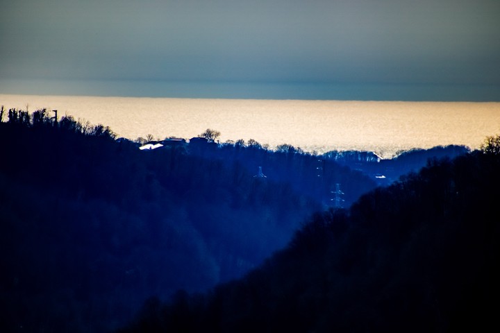 distant sea