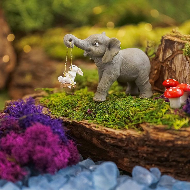 bunny elephant friends