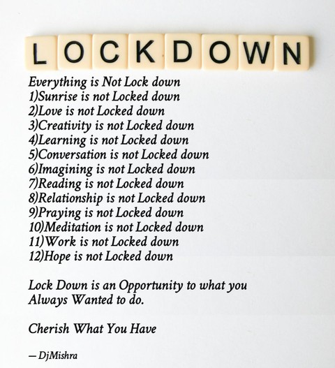 #LOCK DOWN
