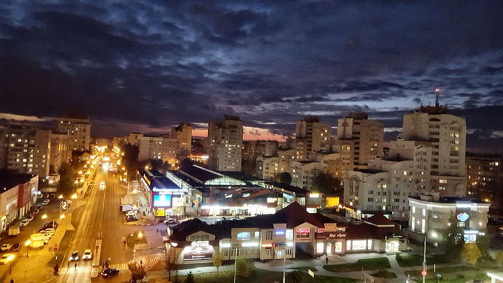 город в ночи