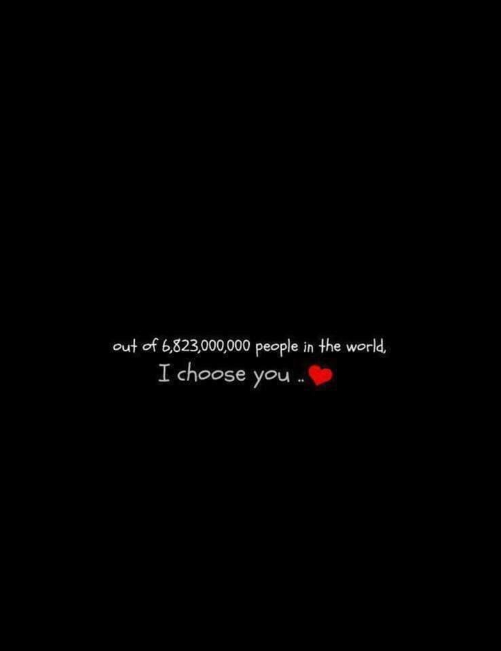 i choose you ♡