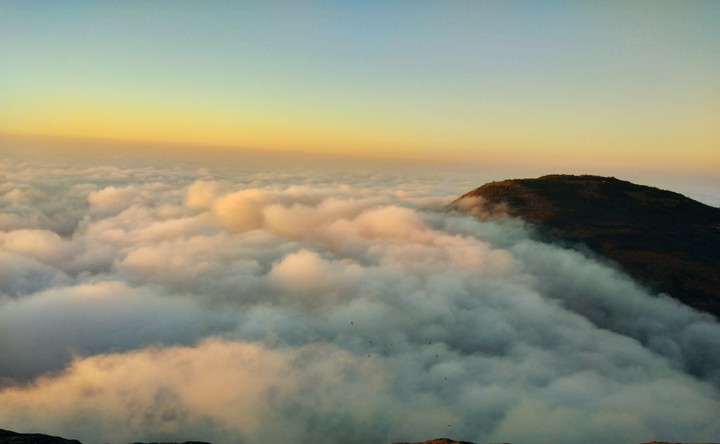 Above the sky