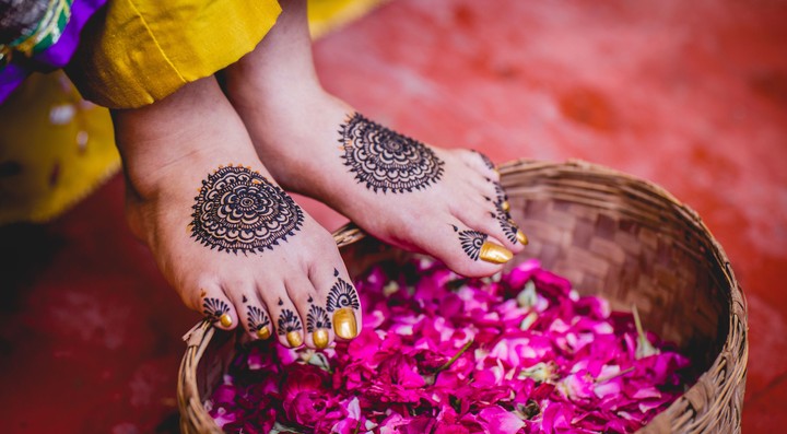 Mehendi - an art form in India