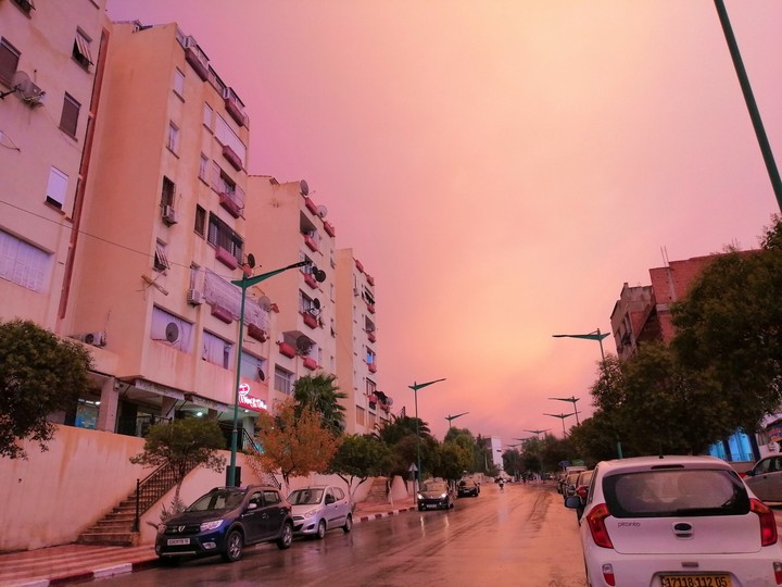 such a lovely sky color
