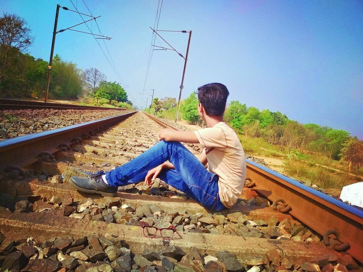 Alone  boy...