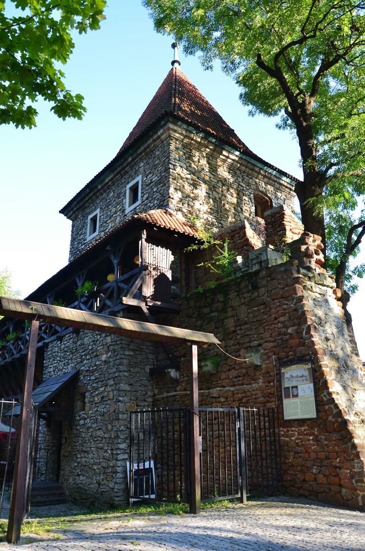 Corner tower in Olkusz