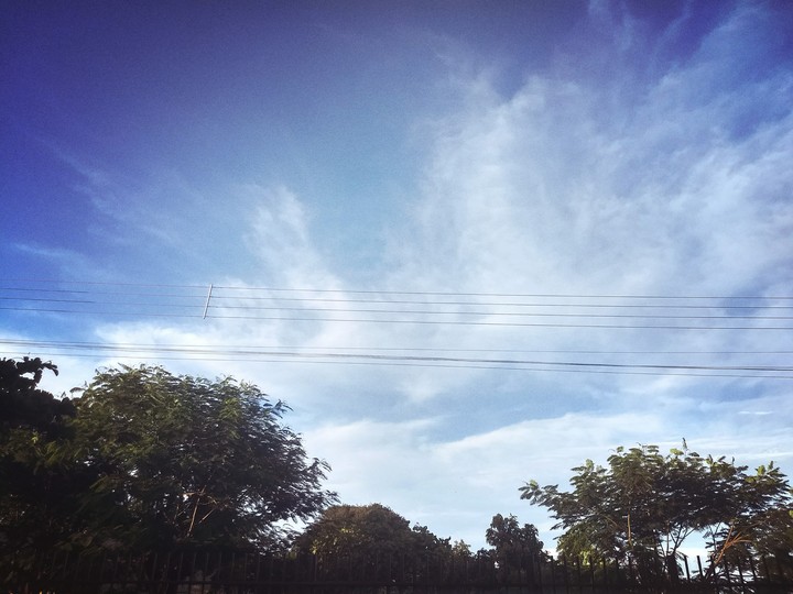 afternoon sky