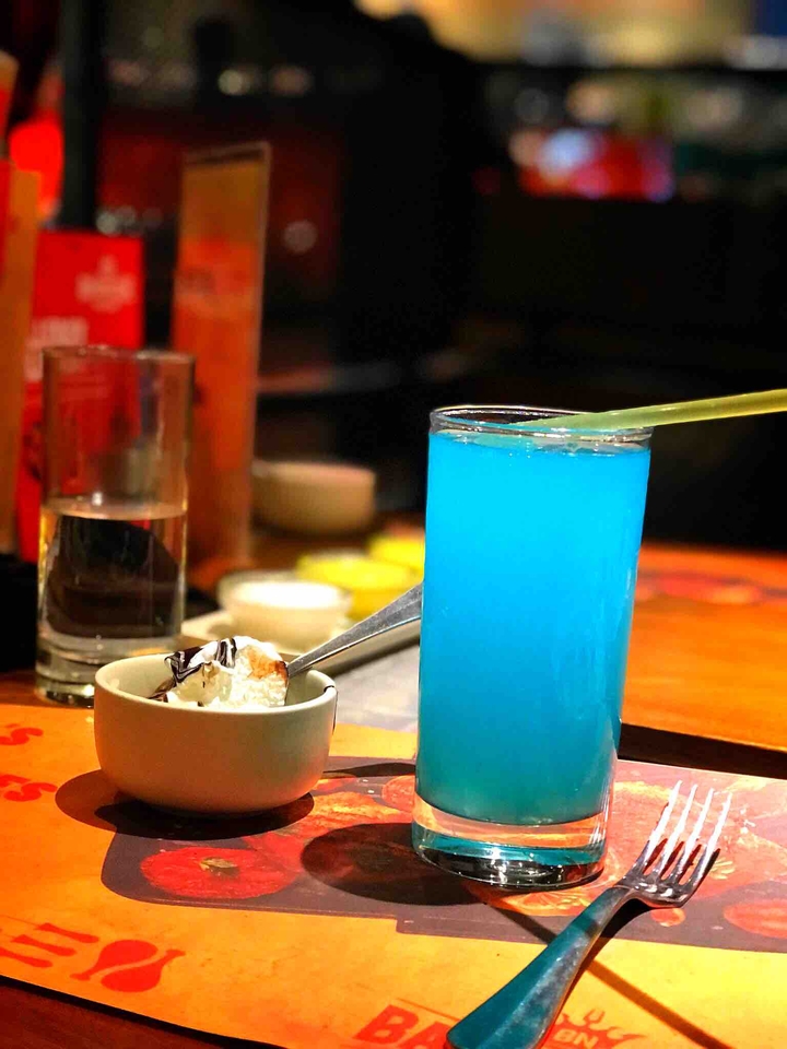 barbeque  blue