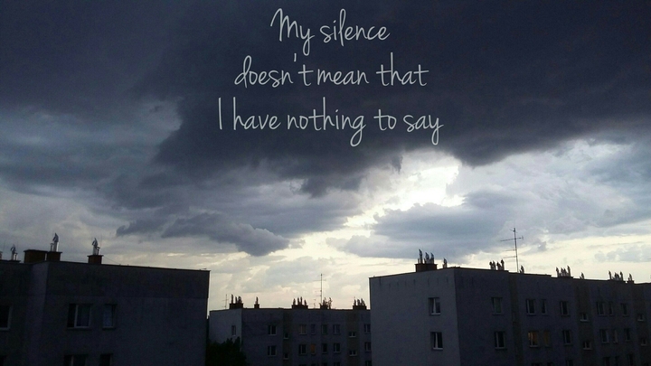 Silence....