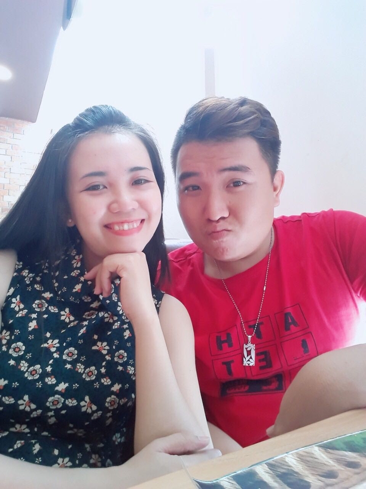 My wife and me