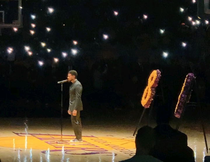 Usher at Kobes Tribute