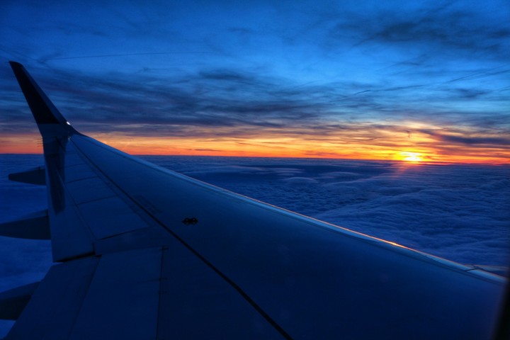 Up in the air