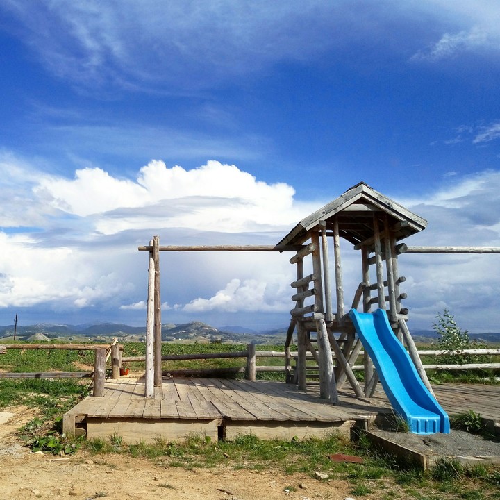 Playground somewhere in Montenegro